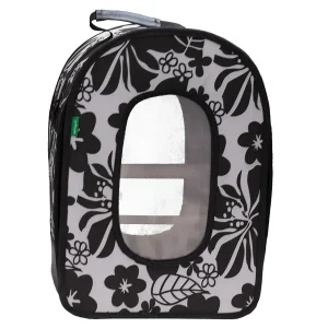 A&E Happy Beaks Soft Sided Bird Carrier Black Large