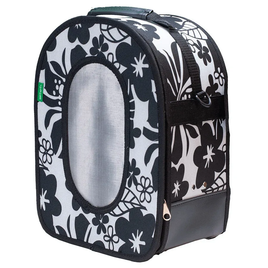 A&E Happy Beaks Soft Sided Bird Carrier Black Small - Image 2