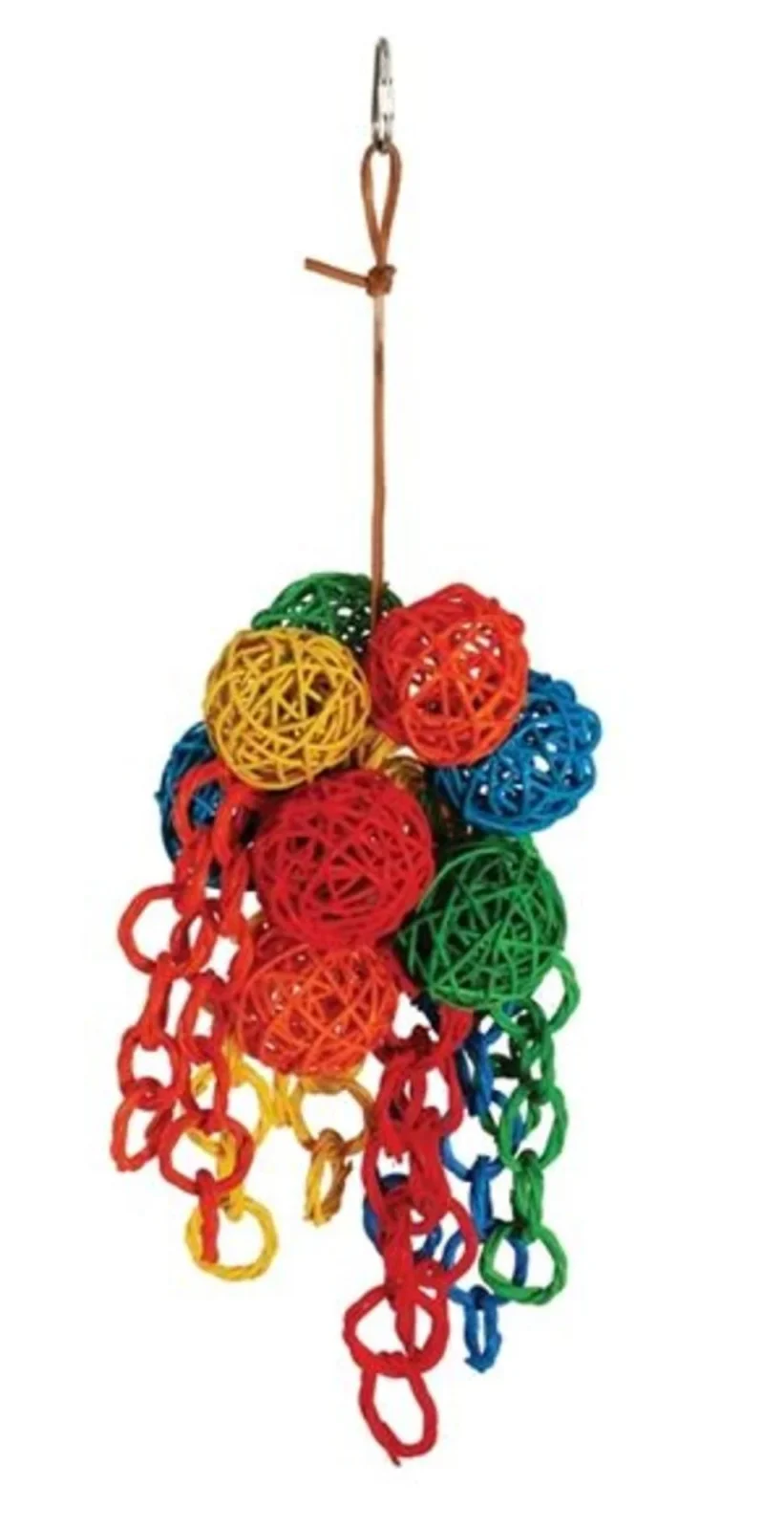 A&E Happy Beaks Vine Foraging Balls Bird Toy Medium
