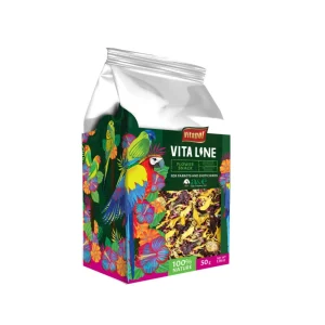 A&E Vitapol Vita Line Flower Snack for Parrots and Exotic Birds 50g
