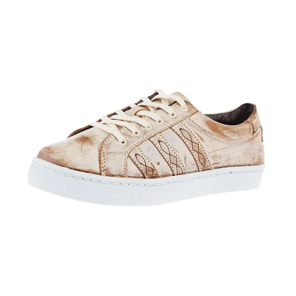 Agavesky Womens Sheridan Old Wax Camel Tennis Shoe