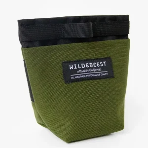 Alamo Dog Treat Pouch in Olive Green