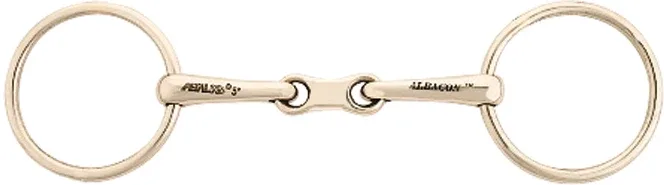 AlBaCon™ French Link Loose Ring Snaffle Bit