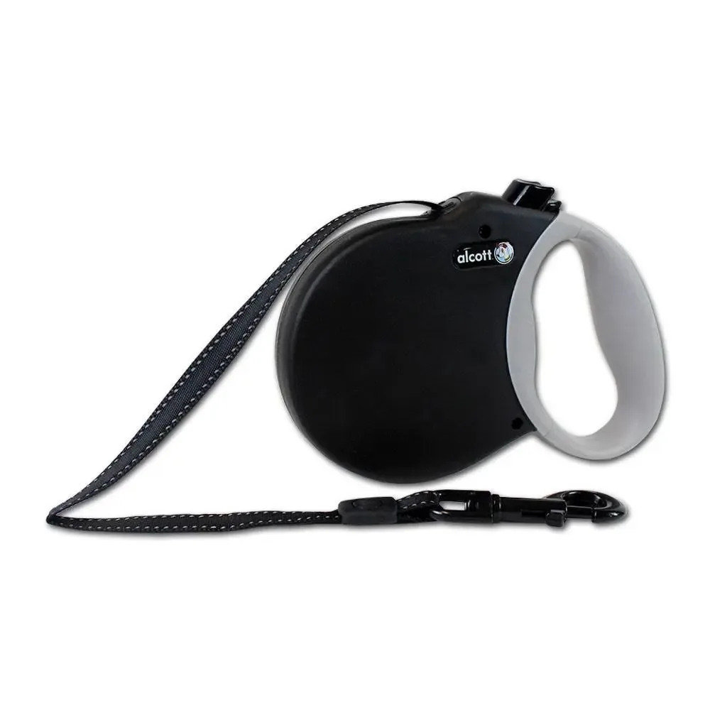 Alcott Adventure Retractable Belt Leash Black Large-16Ft - Image 2