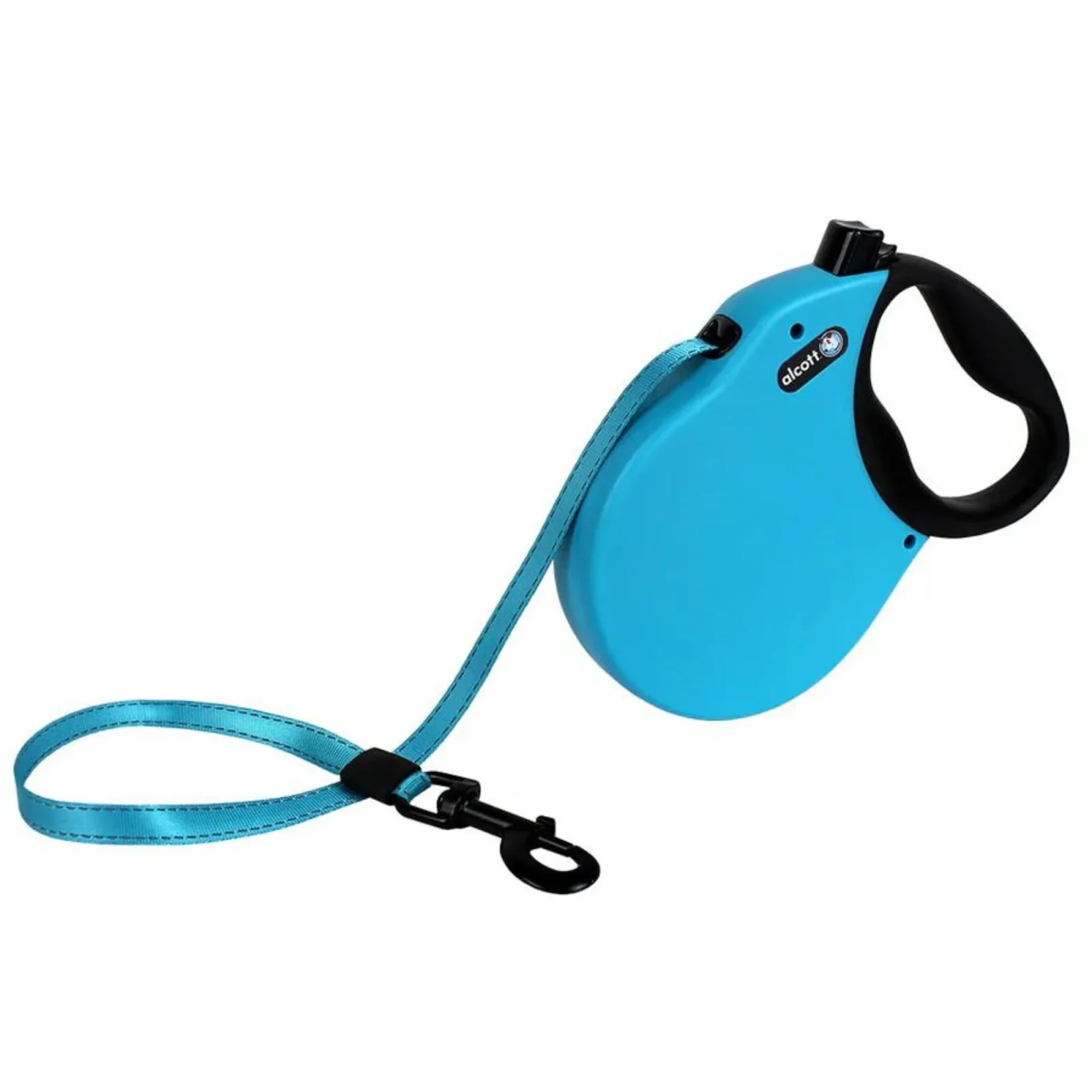 Alcott Expedition Retractable Belt Leash Blue Small/Medium-24Ft - Image 2