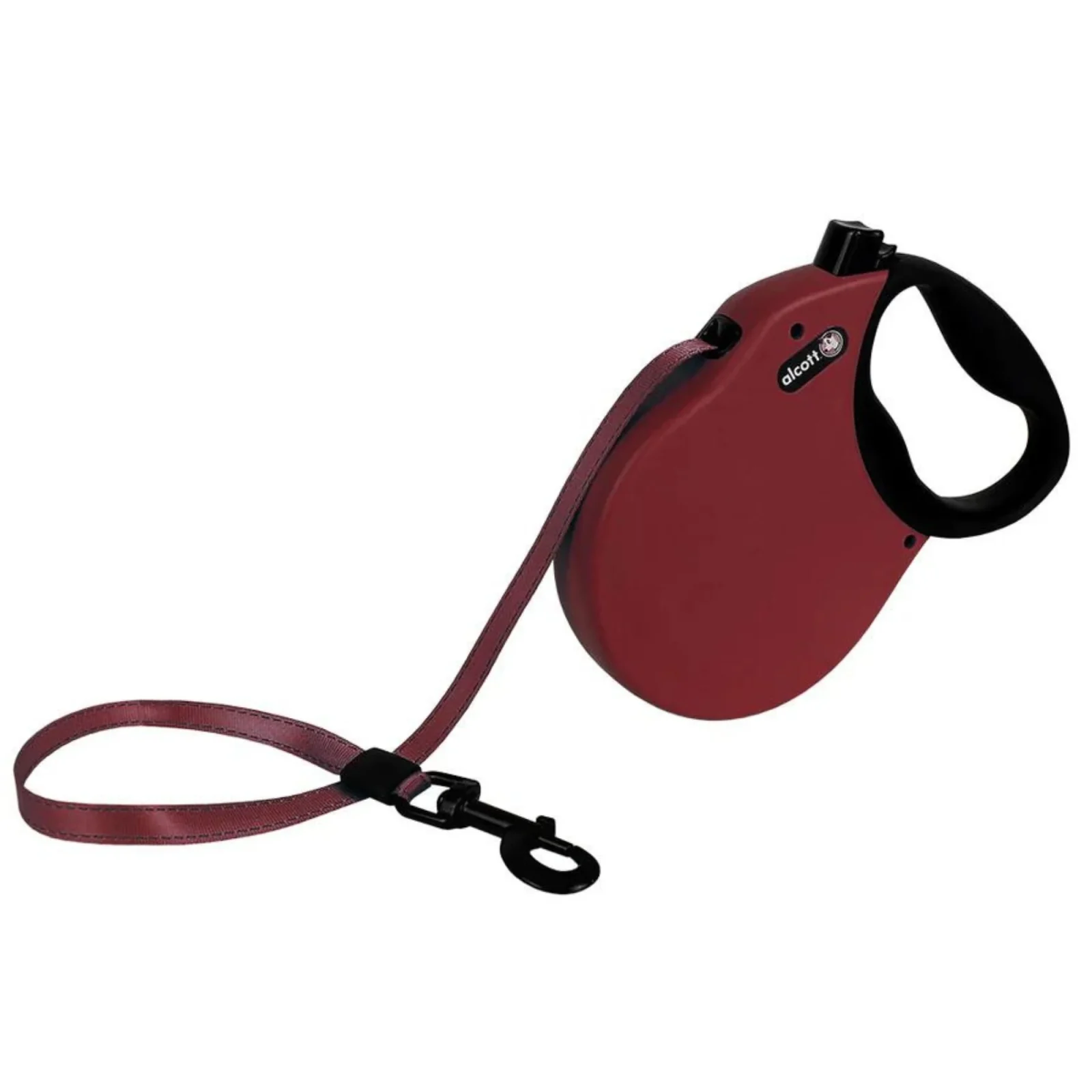 Alcott Expedition Retractable Belt Leash Red Small/Medium-24Ft - Image 2