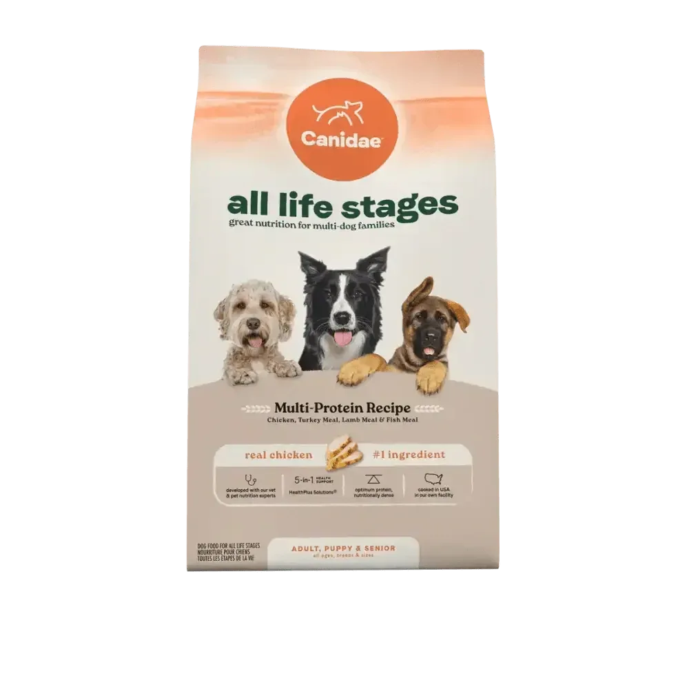 All Life Stages Dry Dog Food, Multi-Protein Recipe