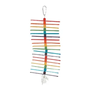 All Living Things® Popsicle Stick Bird Toy - Chew Toy for Small Pet Birds