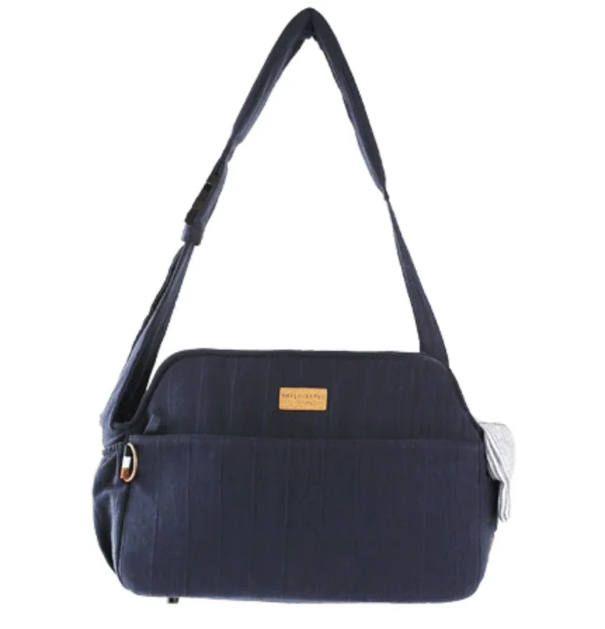 ALP | V Shoulder Bag in Navy
