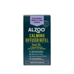 Alzoo Plant-Based Calming Diffuser Refill Dog 1.52oz.