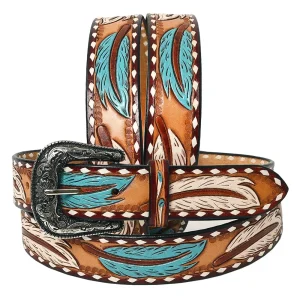 American Darling Floral Tooled Belt