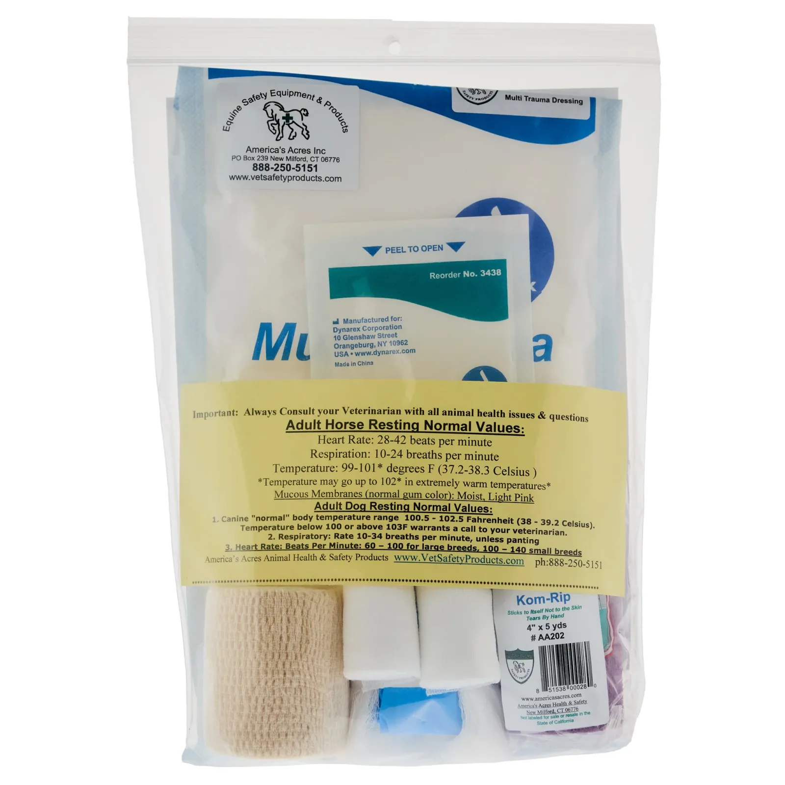 Americas Acres Wound and Trauma Bandage Pack - Image 2
