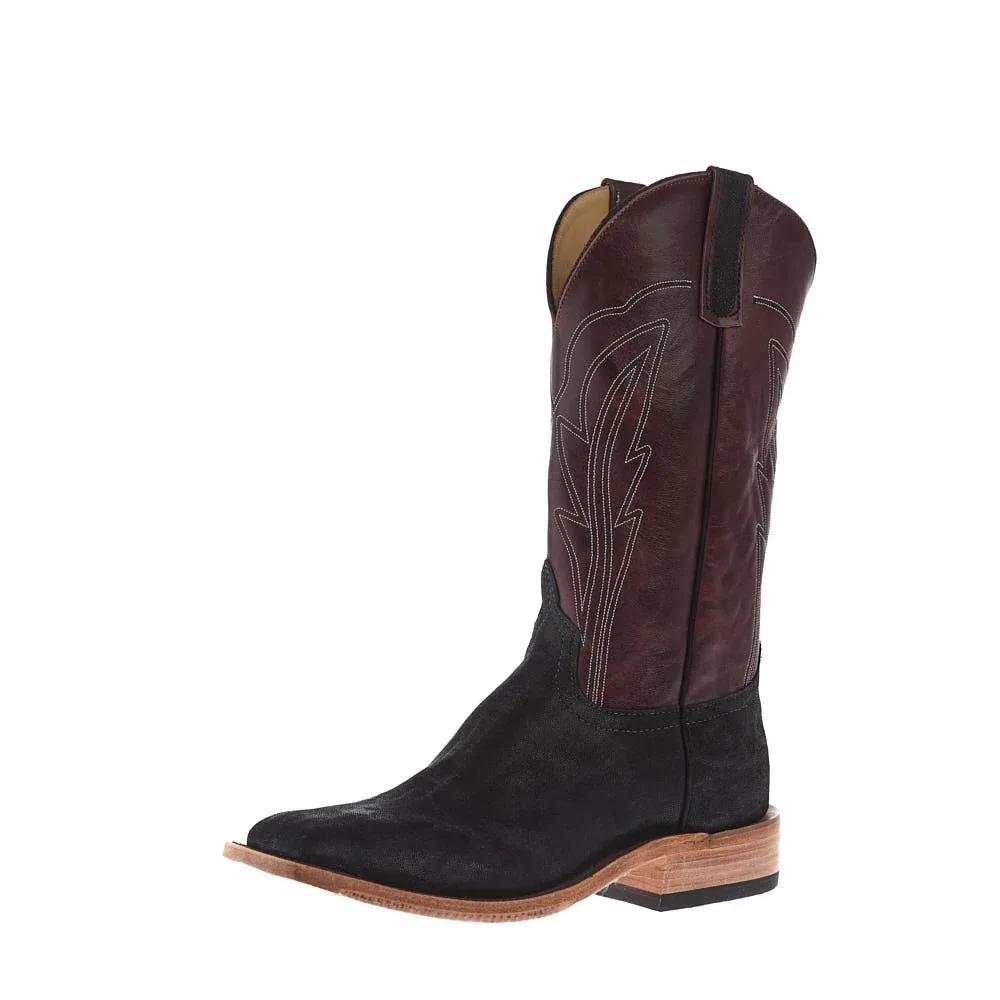 Anderson Bean Men's Ride Ready lite Black Elephant Vamp 13in Burgundy Explosion Top