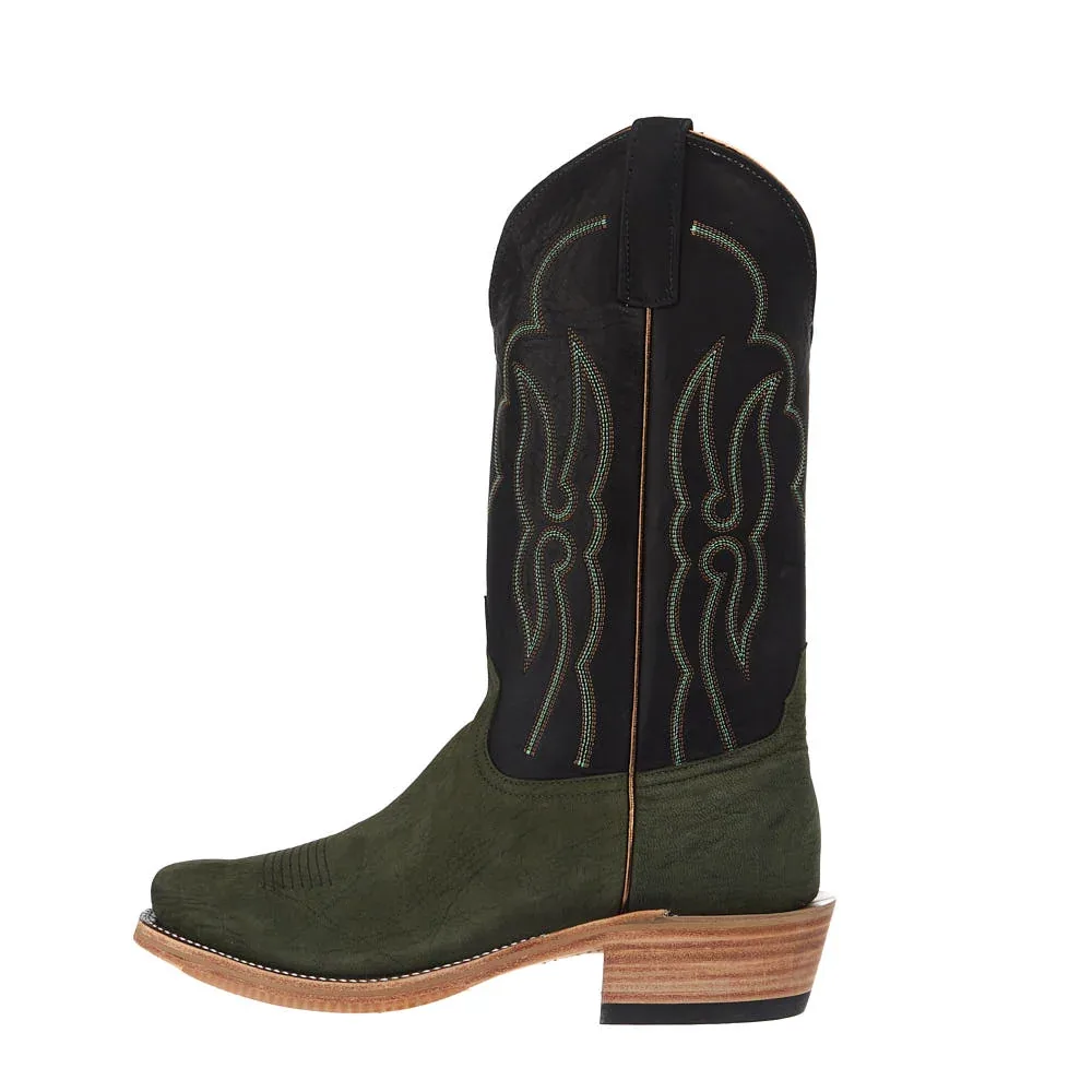 Anderson Bean Men's Ride Ready Moss Nubuck Poseidon 13in Black Remuda Top - Image 2