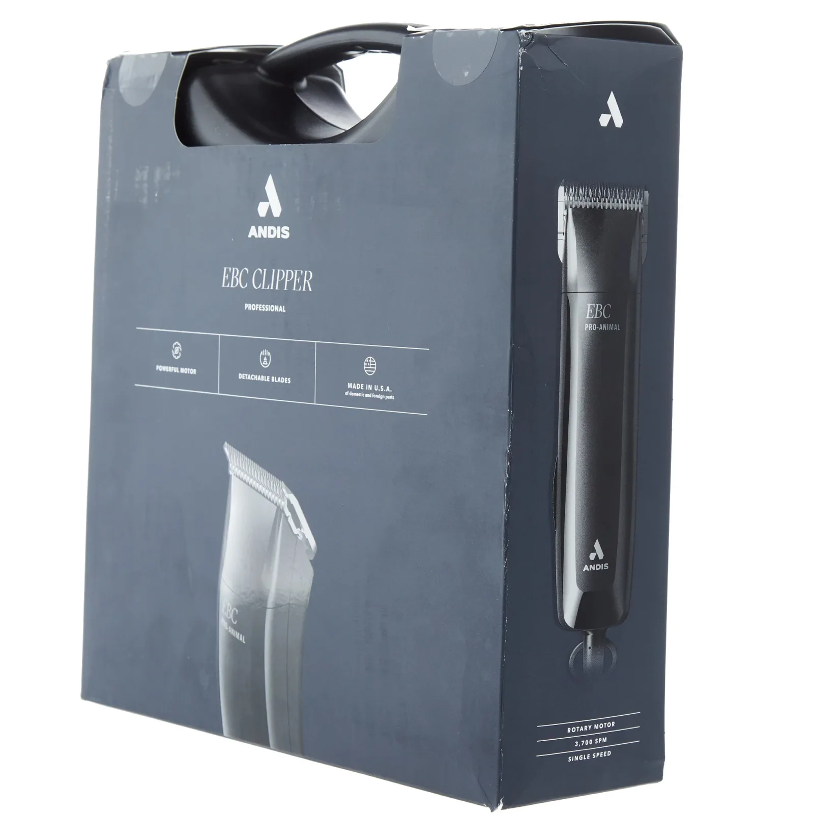Andis Pro Animal MBG-4 EBC Detachable Blade Clipper - Image 2