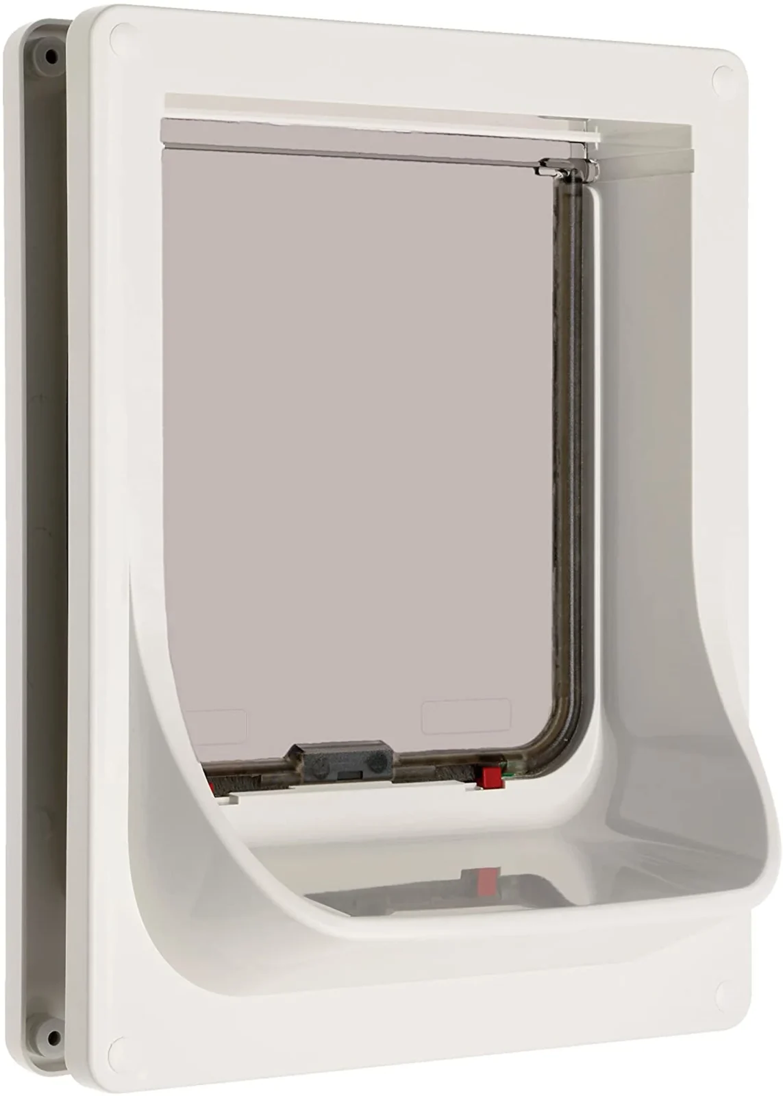 Ani Mate Electromagnetic Door White/Clear 1ea/SMall Dog/Large Cat