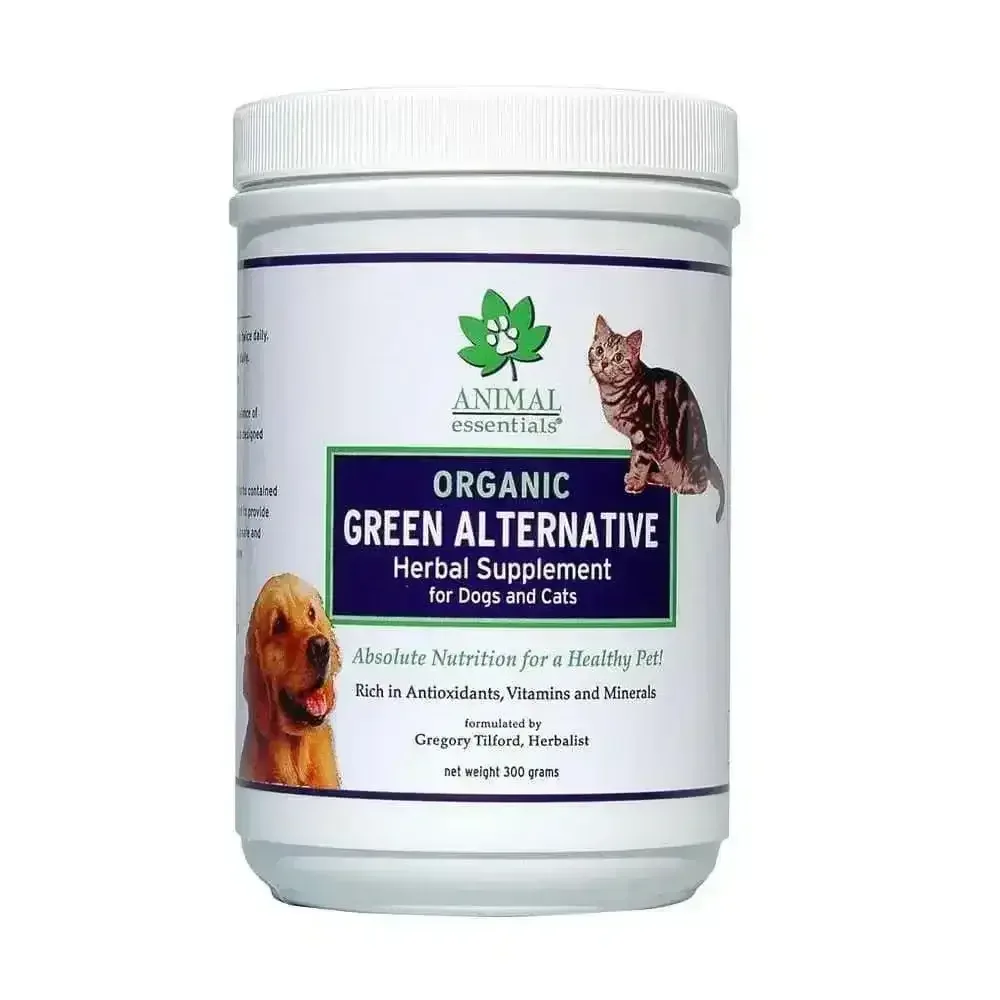Animal Essentials® Herbal Green Alternative Antioxidant Formula for Cat & Dog 300 Gm