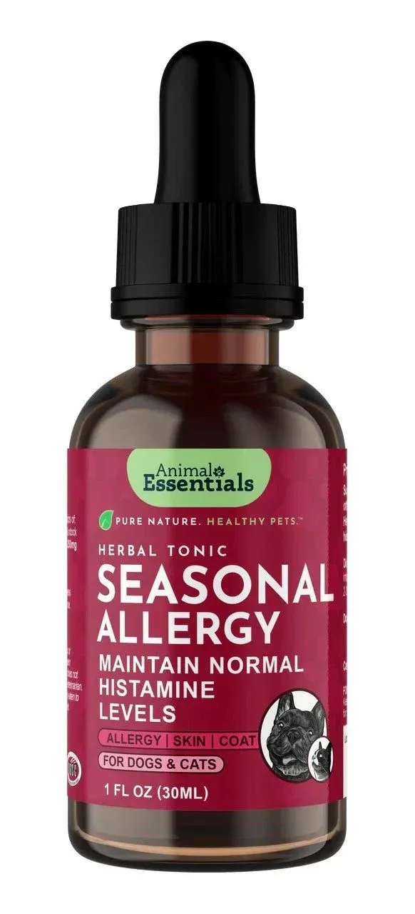 Animal Essentials® Seasonal Allergy Support Herbal Formula for Cat & Dog 1 Oz