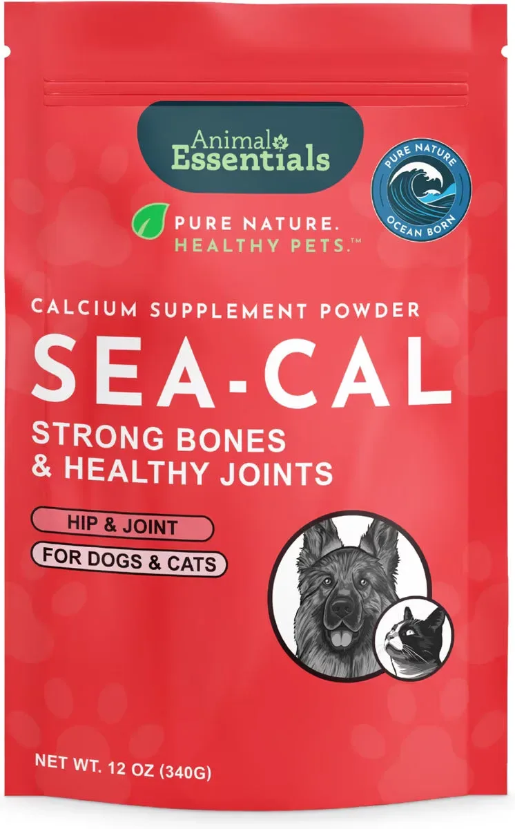 Animal Essentials Seaweed Calcium for Dogs and Cats - Essential Mineral Supplement