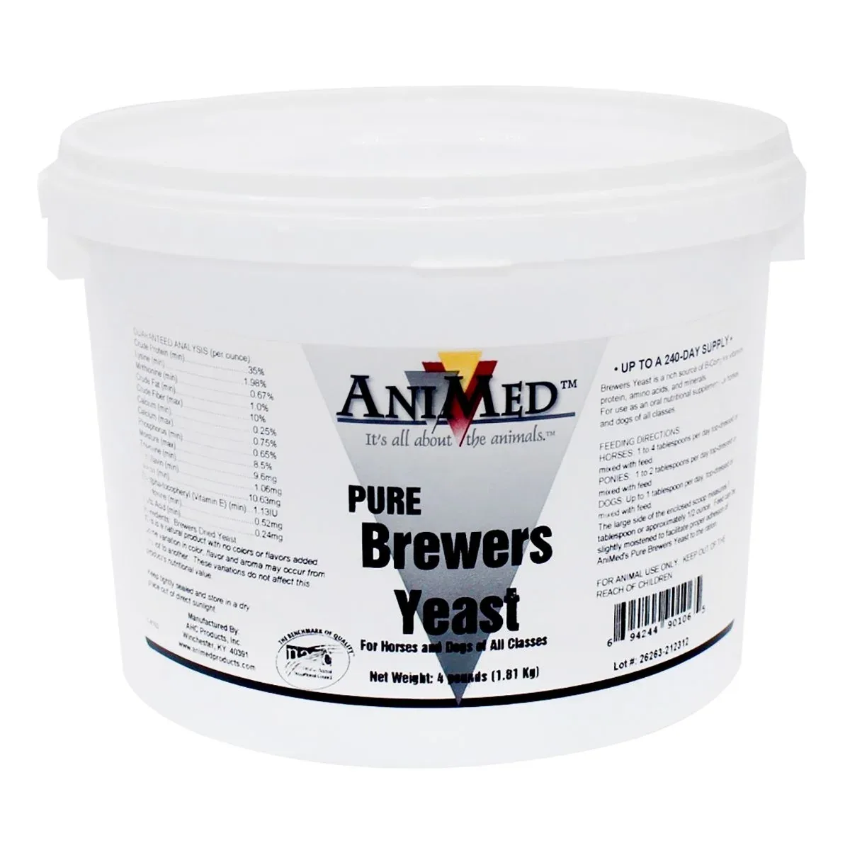 Animed Brewers Yeast Pet Supplement 2lb - Image 2