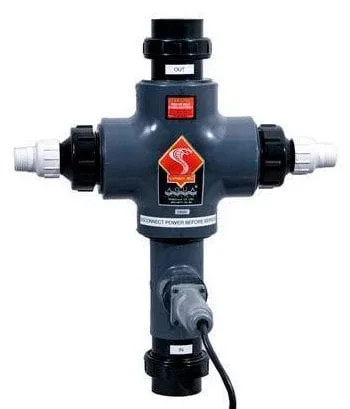 Aqua Ultraviolet VIPER 400W UV Sterilizer, PVC Housing, 3" Outlets, With Flow Switch, 120V