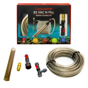 Aquatop EZ Vac-N-Fill Water Change Kit With Brass Fittings 1ea/50 ft