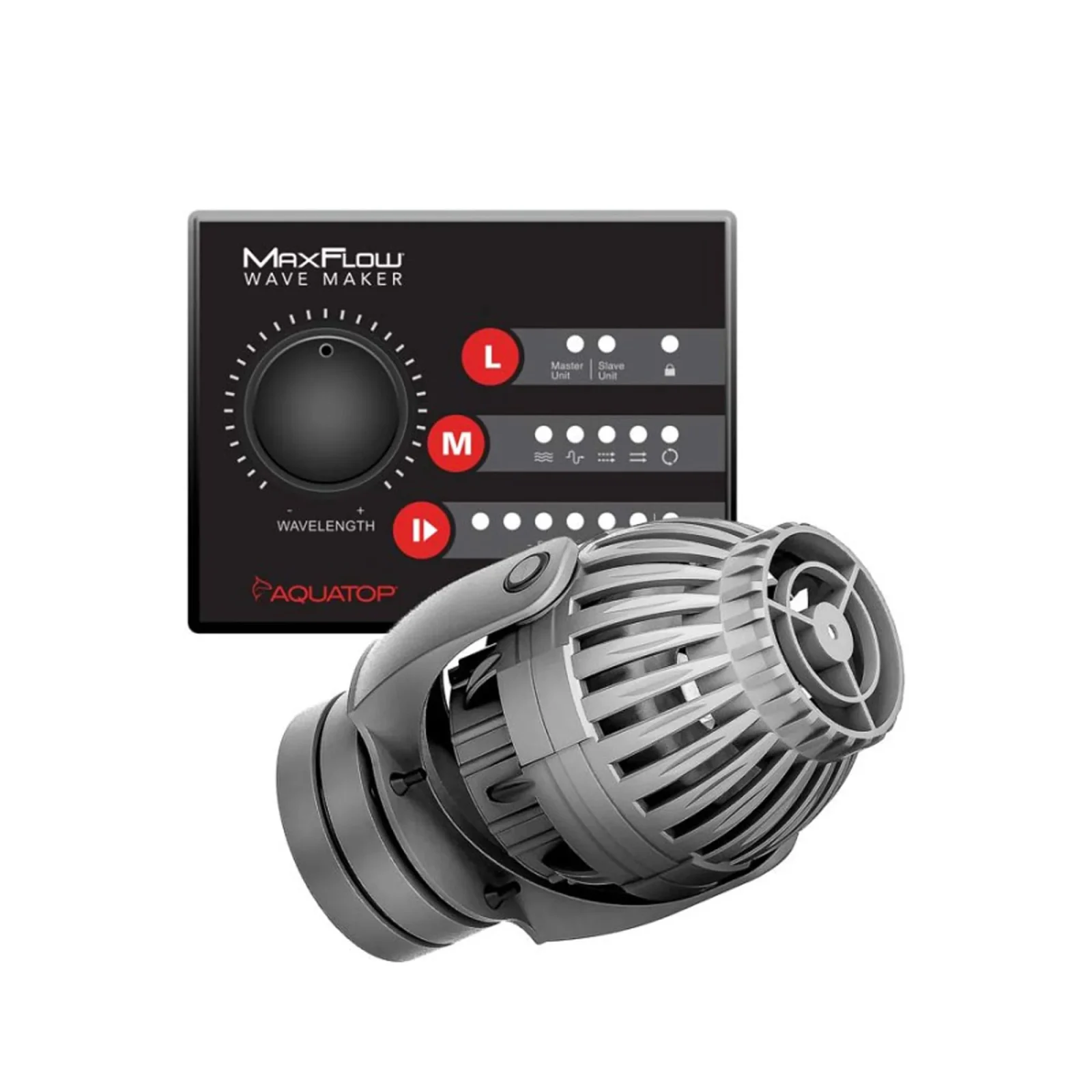 Aquatop MaxFlow MWV2000 DC Wavemaker Pump with Controller 1ea/352 2133 GPH
