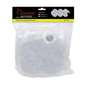Aquatop Replacement Filter Sponge for CF Series Filters For CF300, White, 1ea/3 pk