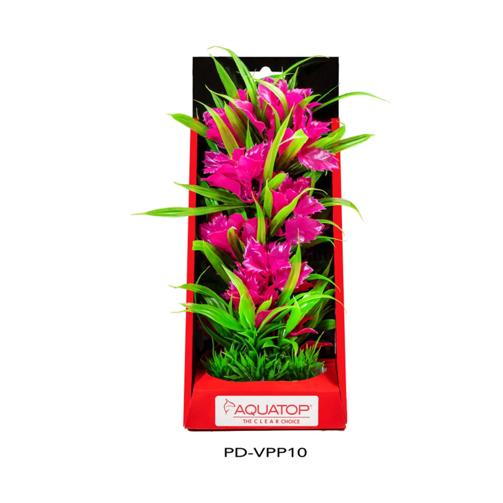 Aquatop Vibrant Passion Plant Pink 10in