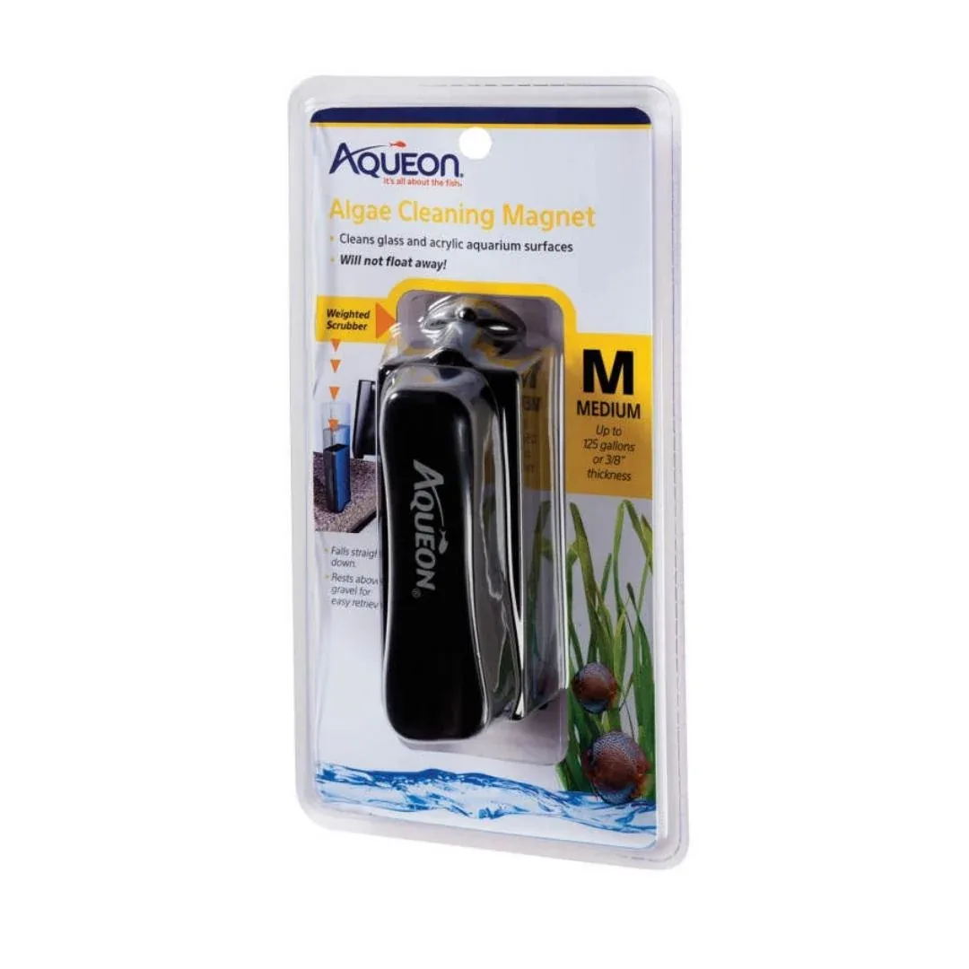 Aqueon Aquarium Algae Cleaning Magnets Glass/Acrylic, 1ea/Medium