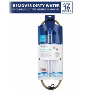 Aqueon Aquarium Siphon Vacuum Gravel Cleaner No Bulb, 1ea/Large 16 in