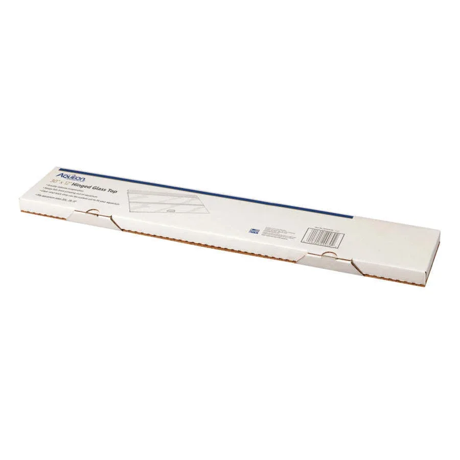 Aqueon Hinged Glass Tops 1 Pack, 1ea/30 X 12 in
