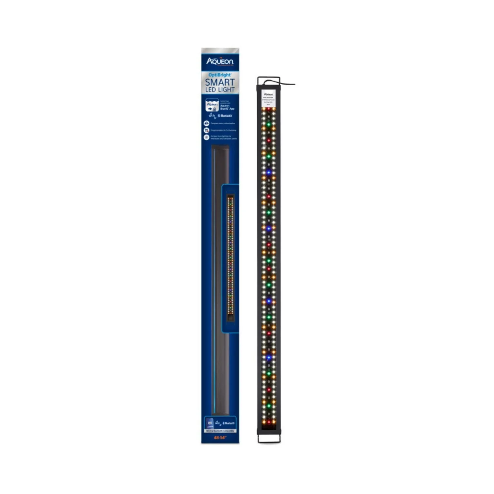 Aqueon OptiBright Smart LED Light Fixture 1ea/48 - 54 in.