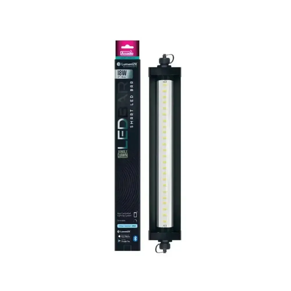 Arcadia LumenIZE Jungle Dawn LED Bar for Reptiles – 23", 35W