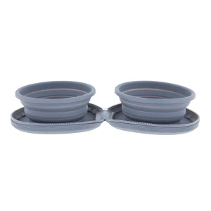 Arcadia Trail™ Collapsible Double Diner Dog Bowl, 2-cup