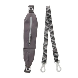 Arcadia Trail® Hands-Free Running Dog Leash, Adjustable, Water-Resistant Waist Pouch, 5' Long