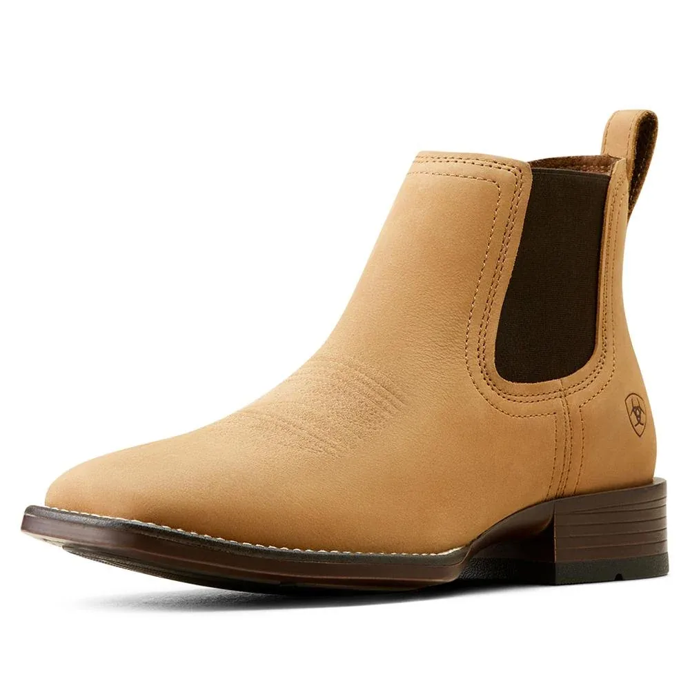 Ariat Mens Booker Ultra Almond Brown Bantam Weight Boot