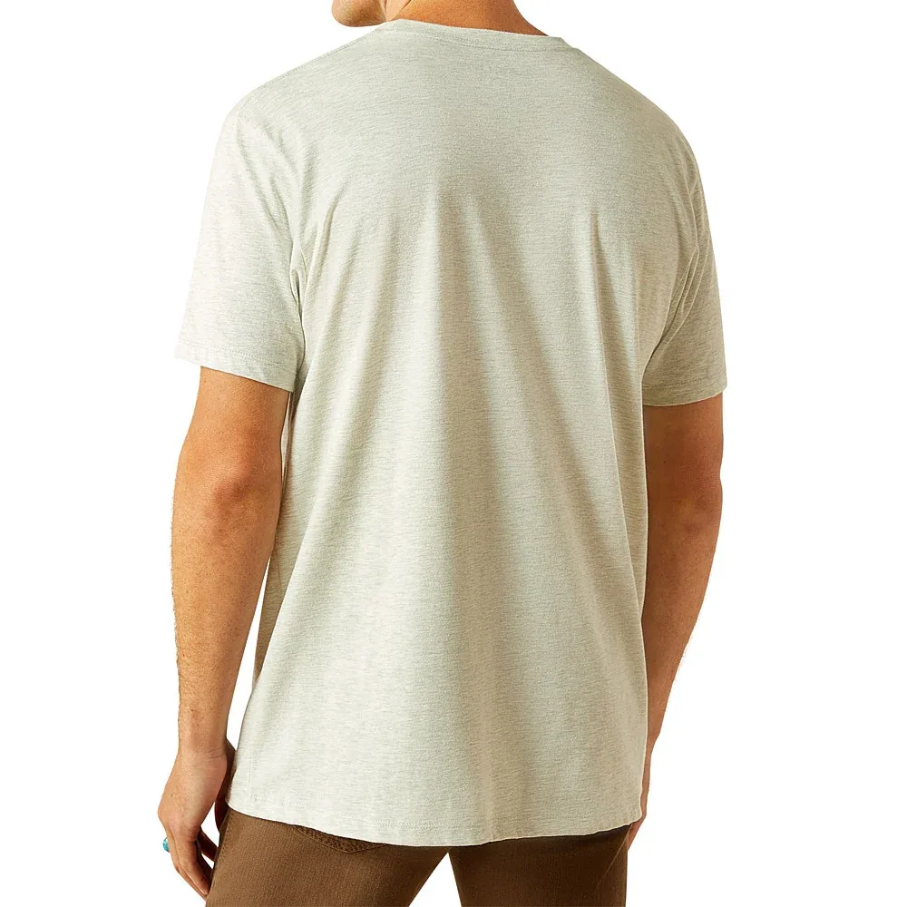 Ariat Men's Bronc Pocket Tee - Image 2