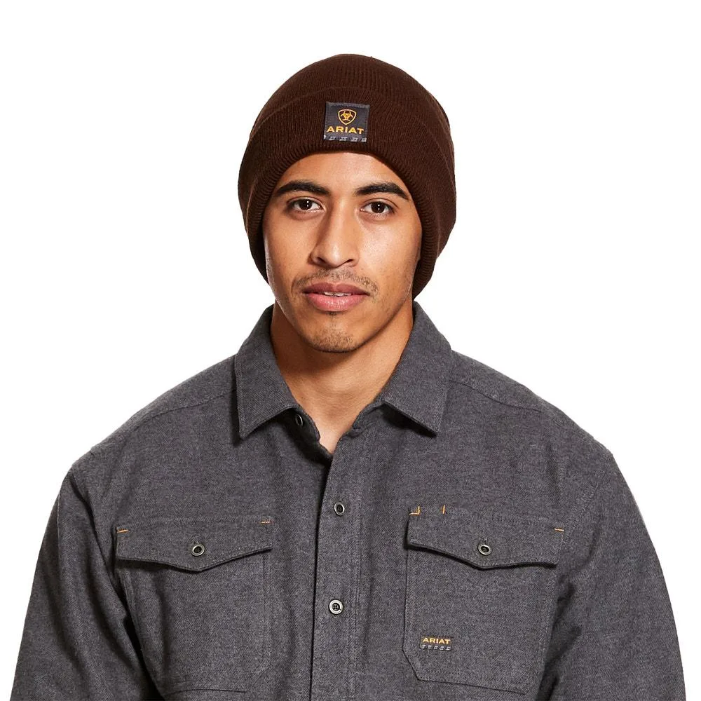 Ariat Men's Brown Beanie