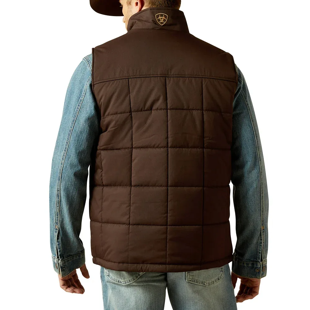 Ariat Men's Brown Cruis Insulated Vest - Image 2