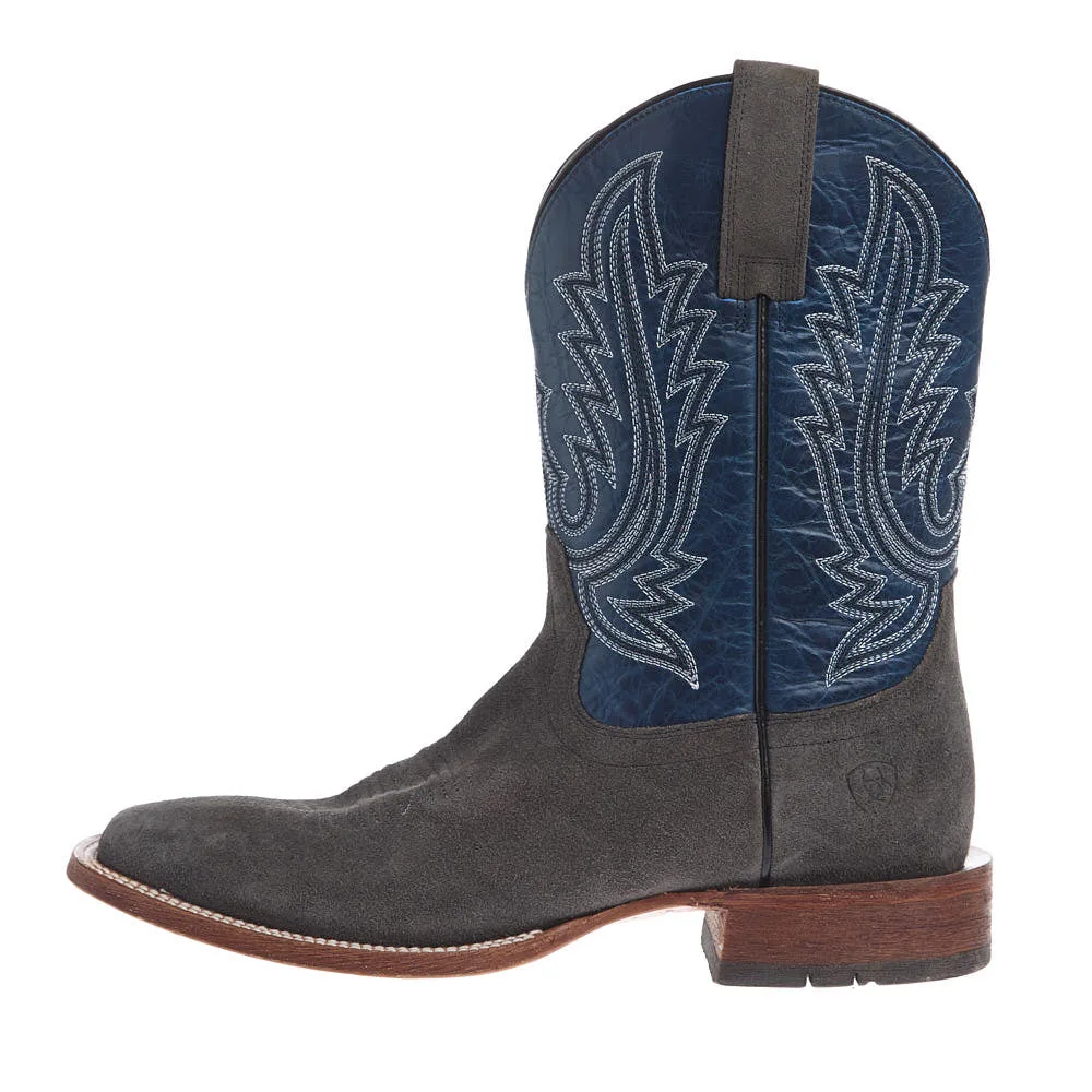 Ariat Men's County Roads Iron Grey Vamp 11in Powder Steel Top - Image 2