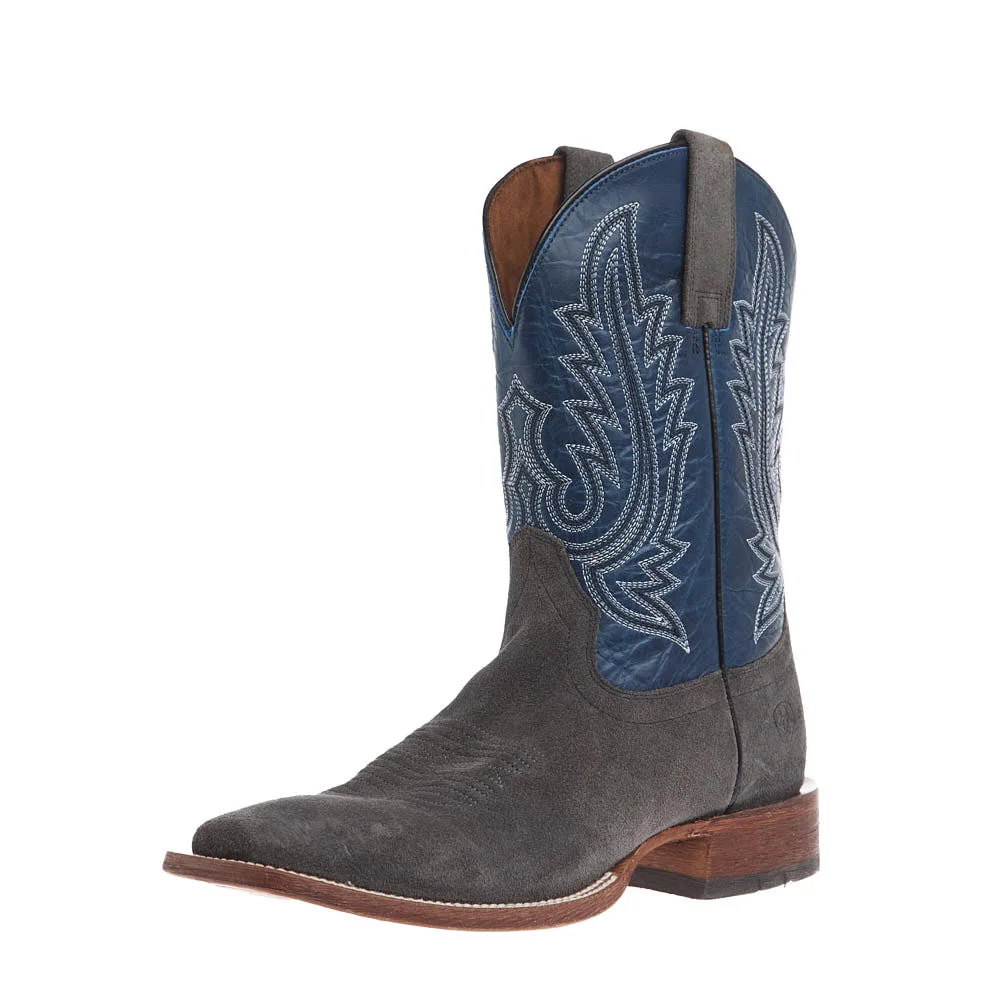 Ariat Men's County Roads Iron Grey Vamp 11in Powder Steel Top