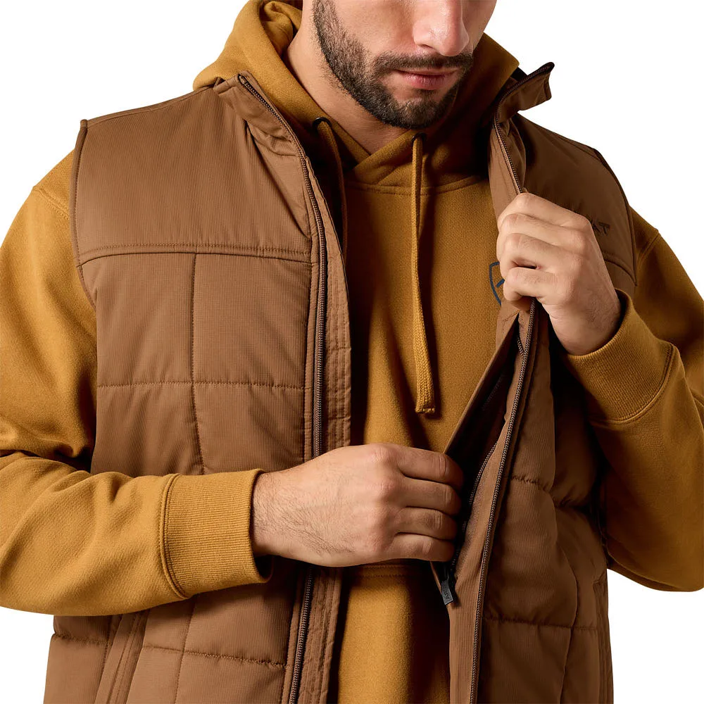 Ariat Men's Crius Brazil Nut Vest - Image 2