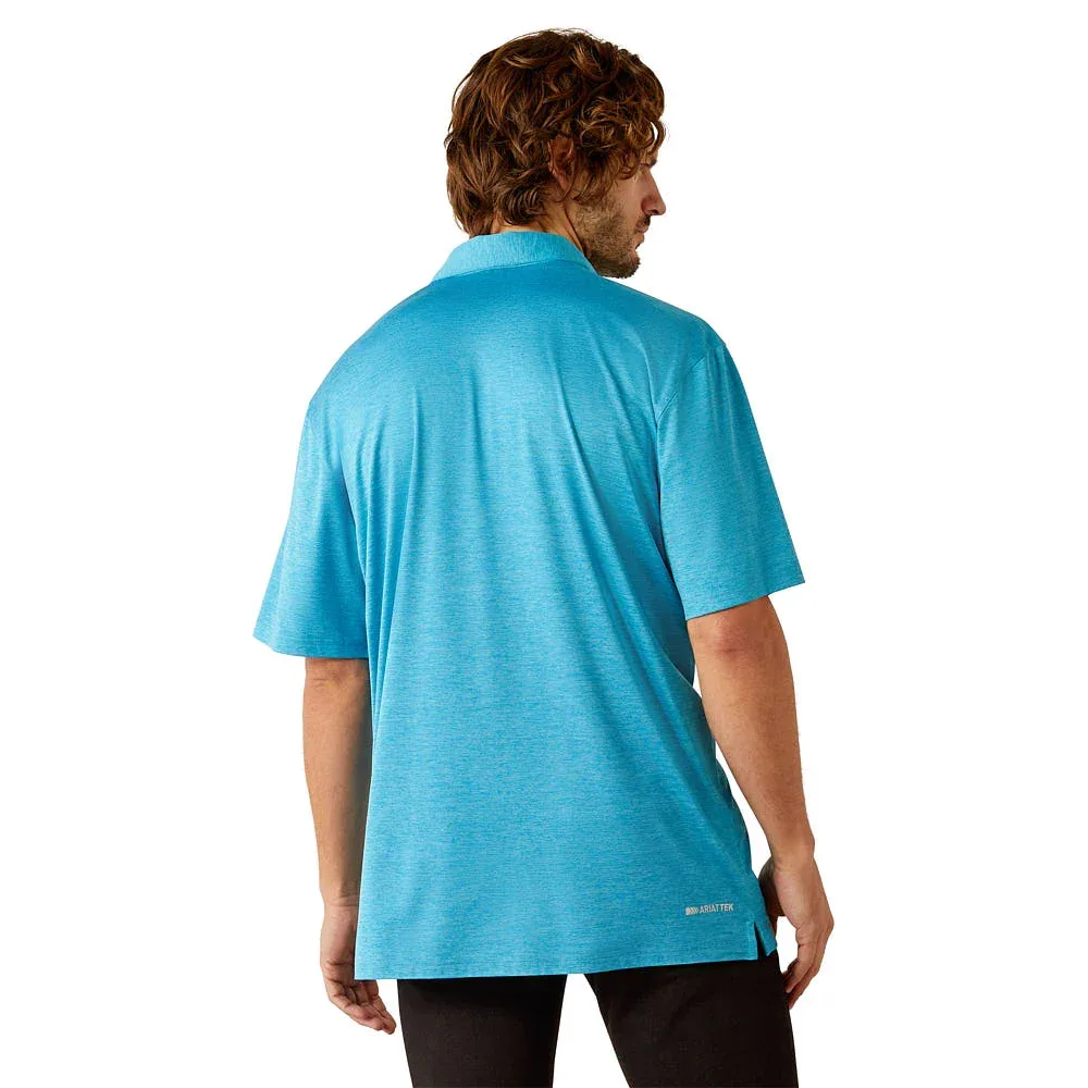 Ariat Mens Hawaiian Surf Charger 2.0 Polo - Image 2