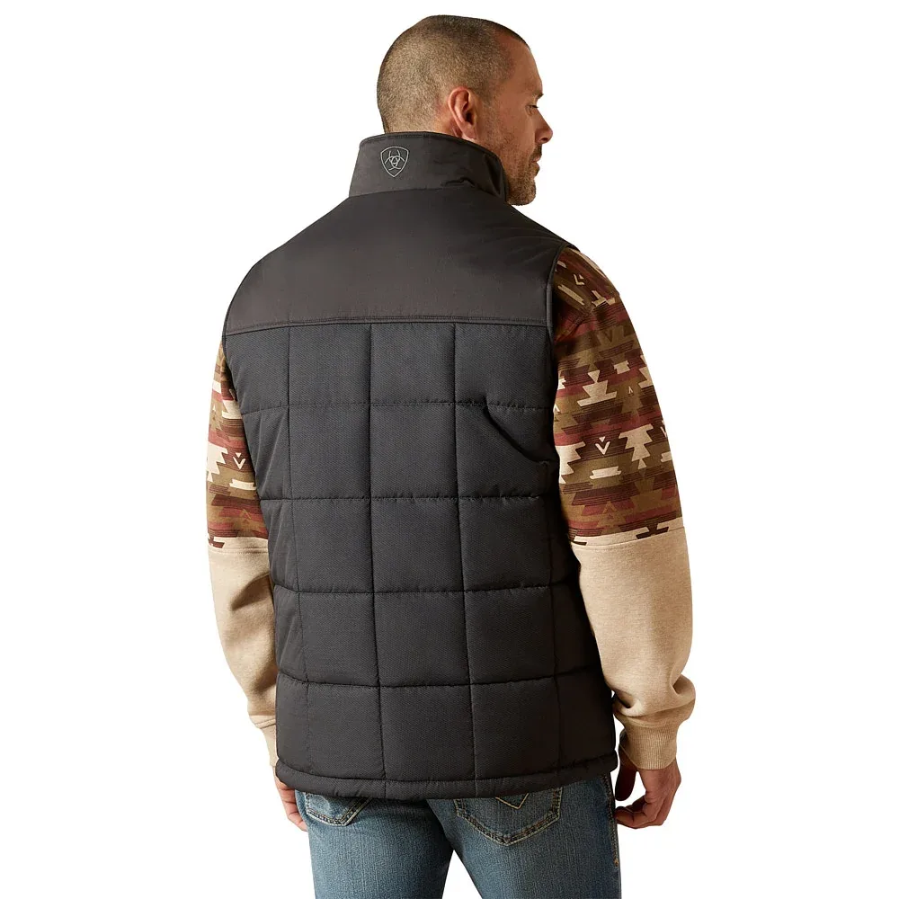 Ariat Men's Phantom Chambray Crius Vest - Image 2
