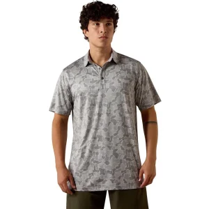Ariat Men's Sky Rocket Camo Print Polo