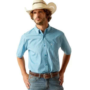 Ariat Mens Turq Classic Guy Shirt
