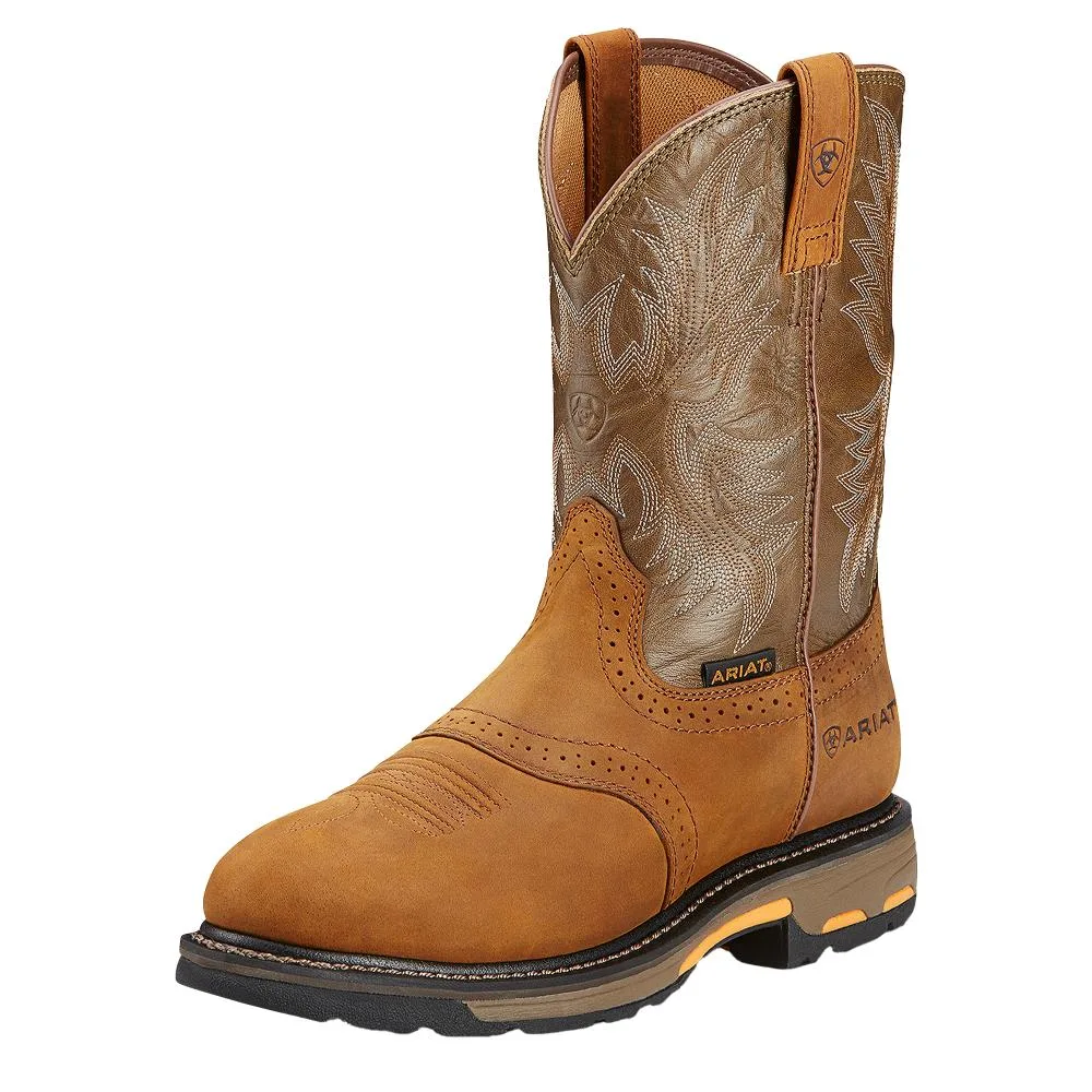 Ariat Mens Workhog 10In Soft Round Toe Work Boot