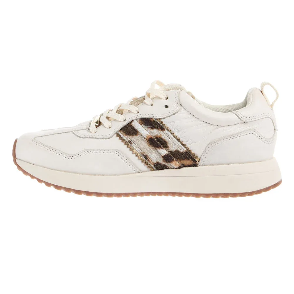 Ariat Women's Cream Dusty Taupe Suede Ranch Runner - Image 2