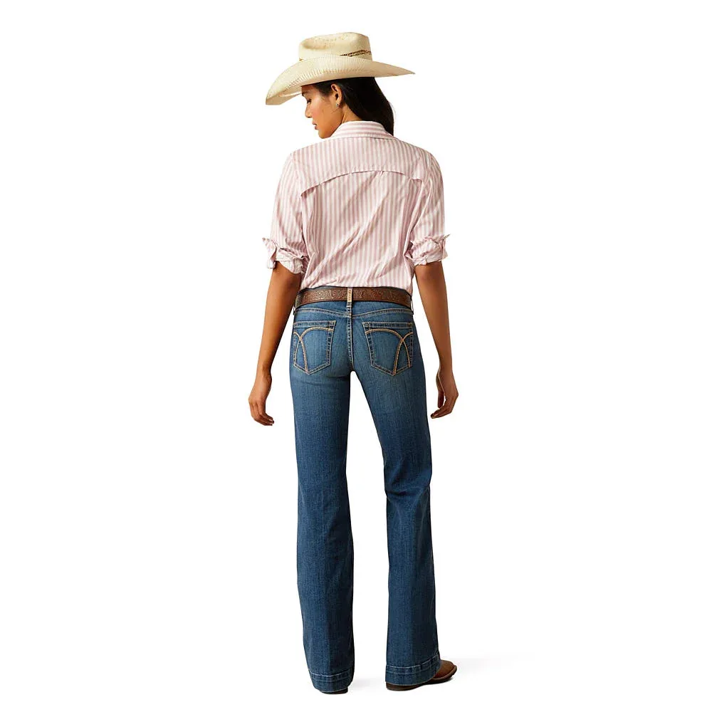 Ariat Womens Mid Rise Hasley Trouser - Image 2